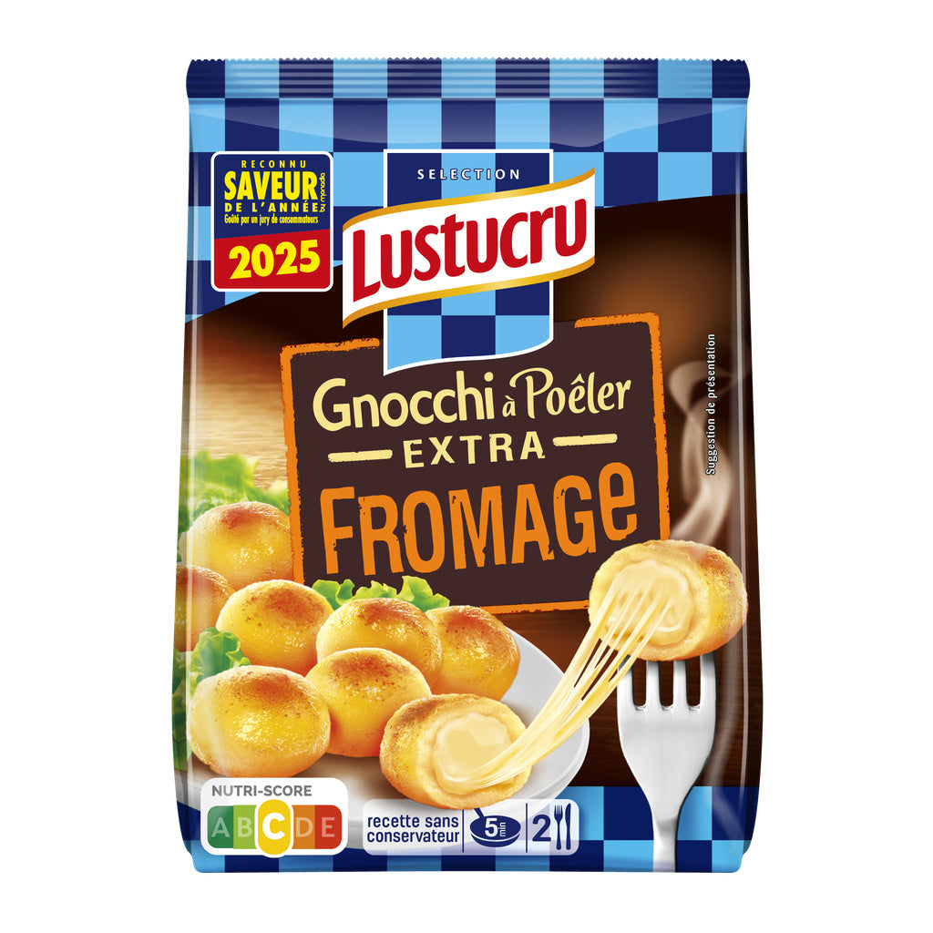 Gnocchi à Poêler Jambon Fromage LUSTUCRU 300 g