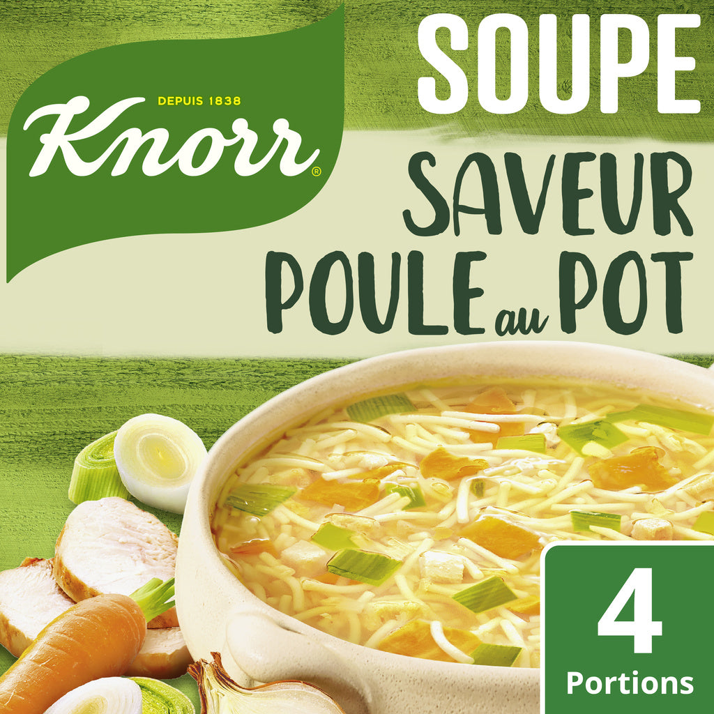 SOUPE SAVEUR POULE AU POT 72G KNORR