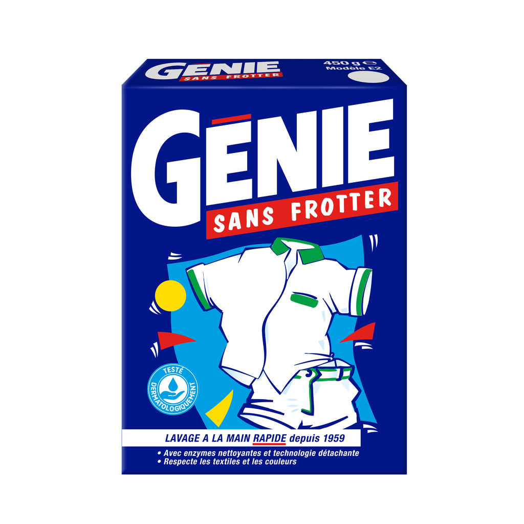 GENIE LESSIVE POUDRE A LA MAIN 450G