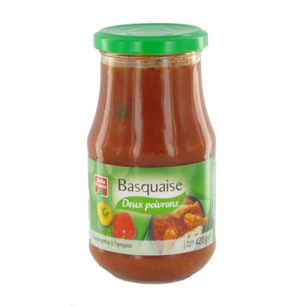 SAUCE BASQUAISE DEUX POIVRONS 420G BF