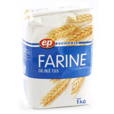 FARINE DE BLÉ T55 EP 1KG