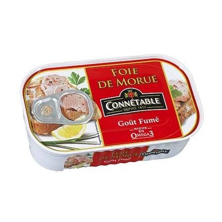 FOIE DE MORUE FUME 121G CONNECTABLE
