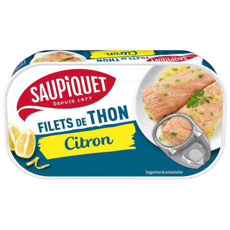 Filets De Thon Au Citron 115G Saup.