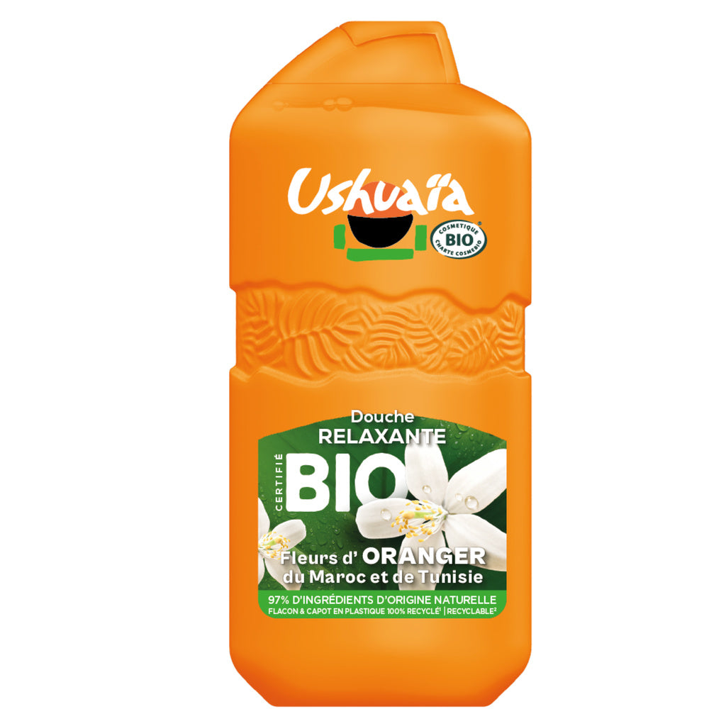 USHUAIA DOUCHE BIO FLEUR D'ORANGER 280ML
