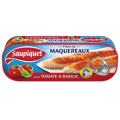 Fil.De Maquereaux Tomate&Basil.Sp