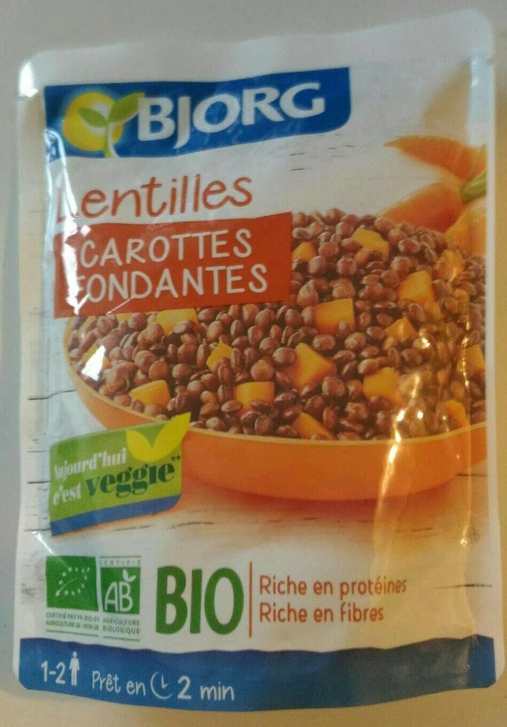 Pl.Cuisine Lentilles Carottes 250G Bio