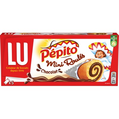 Pepito Mini Roules Chocolat150G Lu