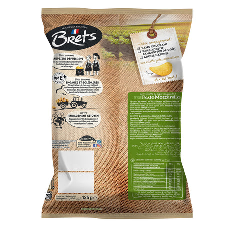 BRETS PESTO MOZZARELLA 125G