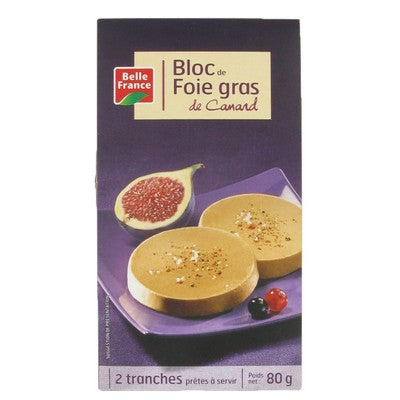 Bloc De Foie Gras De Canard 2X40G Bf