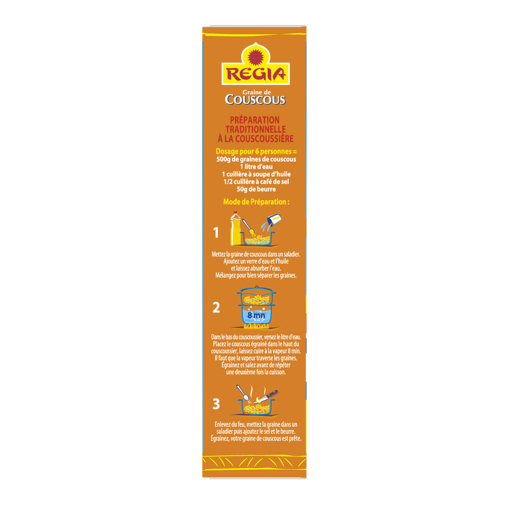 Couscous Moyenne 500G Regia