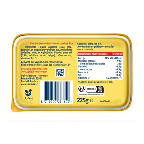 Margarine Sans H.De Palme Planta Fin225G