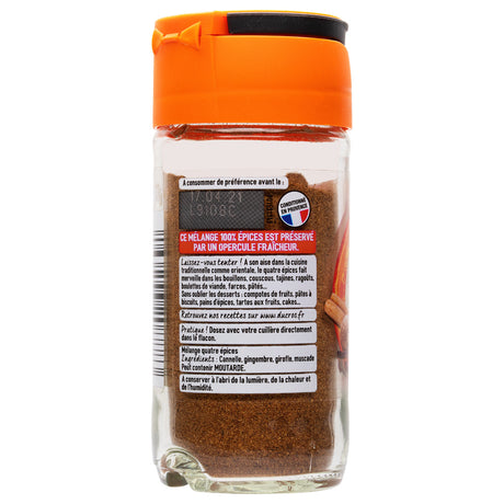 Ducros 4 Epices Moulues 37G