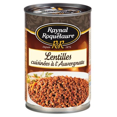 LENTILLES À L'AUVERGNATE R&R 410G