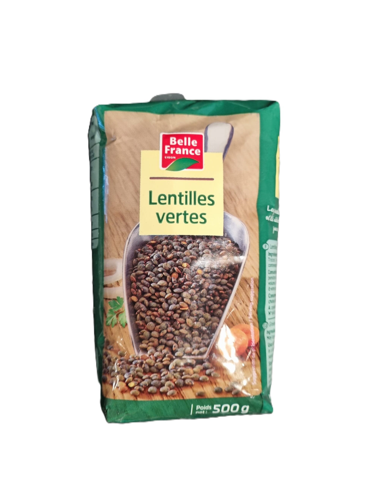 LENTILLES VERTES 500G BF