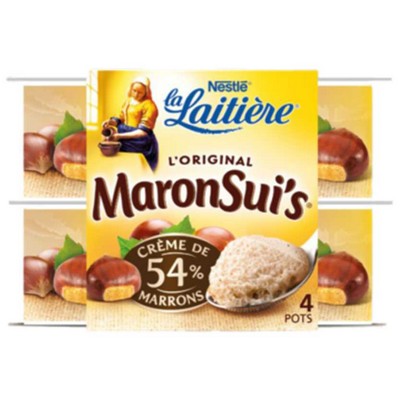 DESSERTS CRÈME DE MARRONS 4X69G