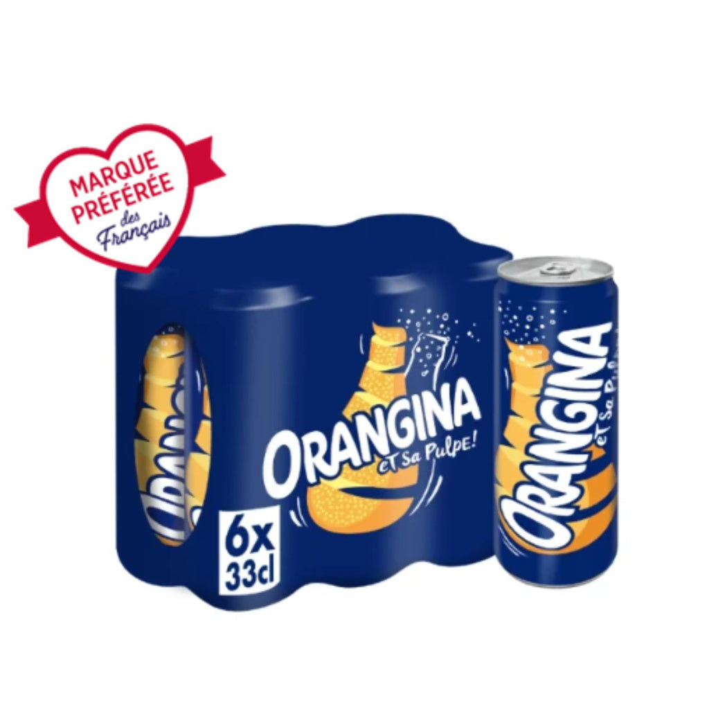 ORANGINA BOITE SLEEK 6 x 33 cl