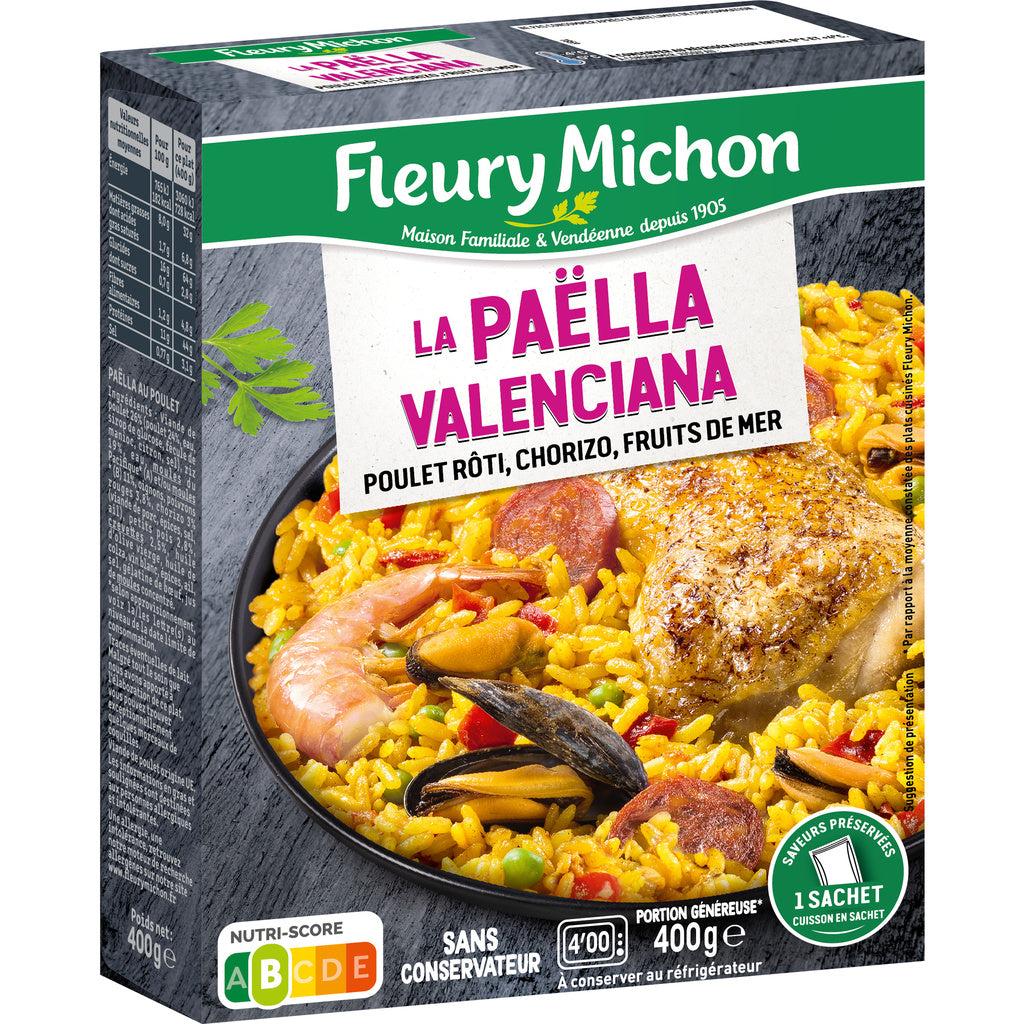 La Paëlla Valenciana 400 g FLEURY MICHON