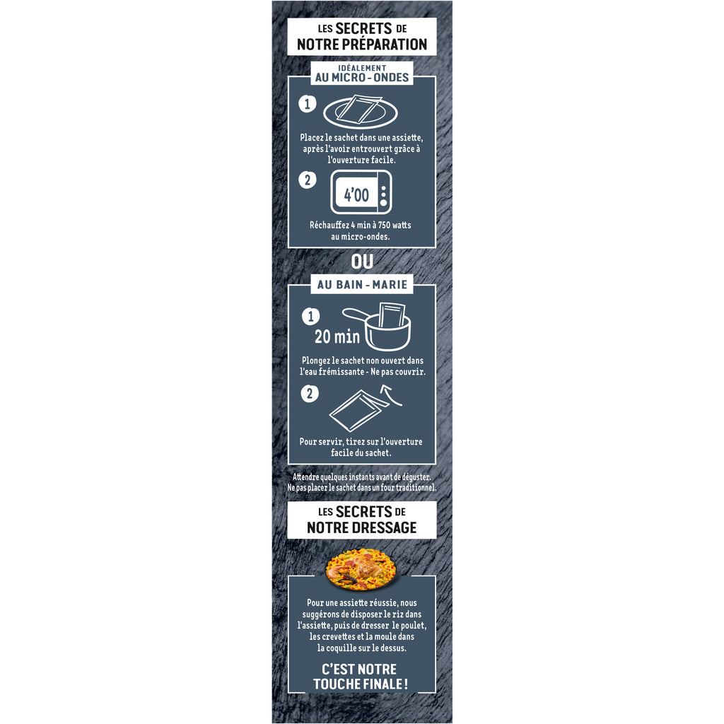La Paëlla Valenciana 400 g FLEURY MICHON