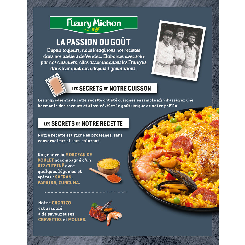 La Paëlla Valenciana 400 g FLEURY MICHON