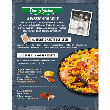 La Paëlla Valenciana 400 g FLEURY MICHON