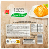 PANIERS FEUILLETES FROMAGE CHEVRE