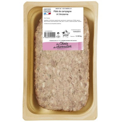 Pâté de Campagne à l'Ancienne -200g- LE CHOIX DU CHARCUTIER 