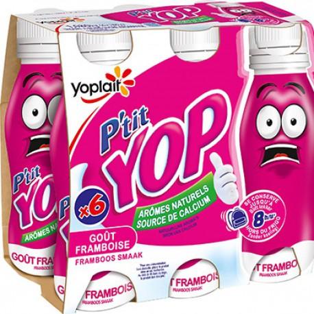 P'TIT YOP Framboise 6X180G