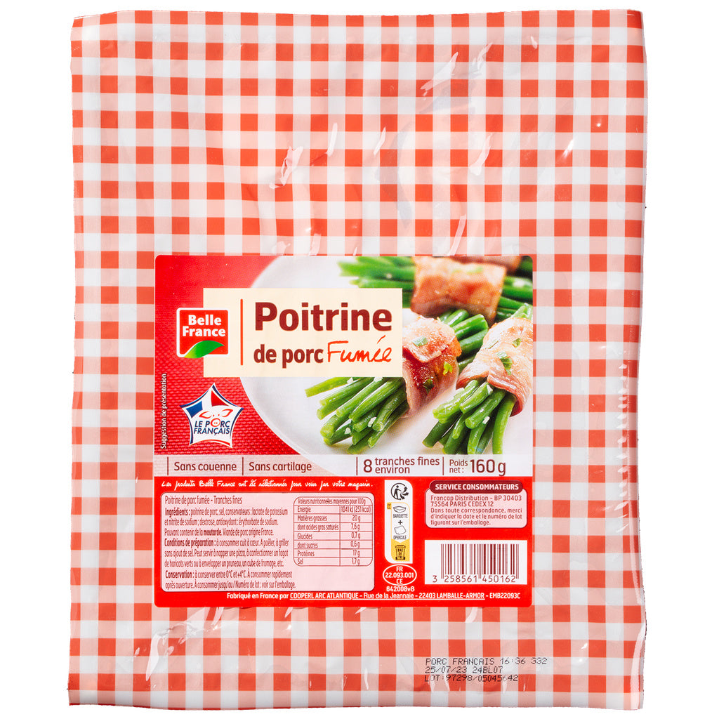 POITRINE FUMEE 8T 160G
