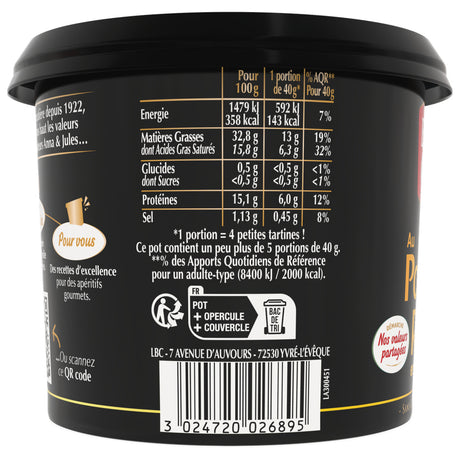 BORDEAU CHESNEL Spécialité Charcutière au Poulet Roti en Cocotte 220G