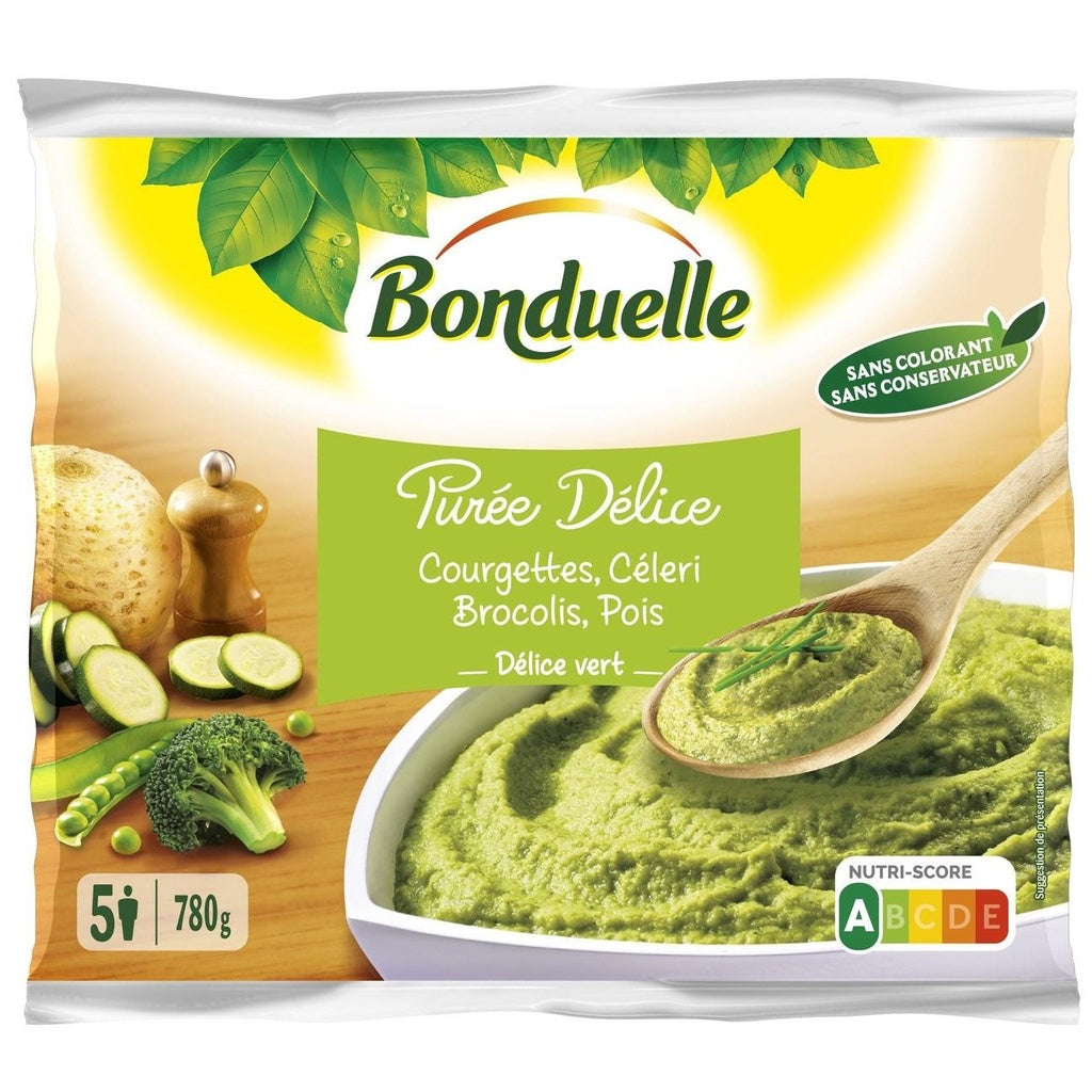 PUREE DELICE VERT 780G BONDUELLE