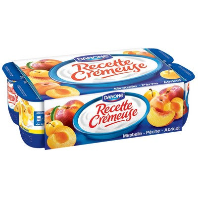 RECETTE CREMEUSE DANONE 4X