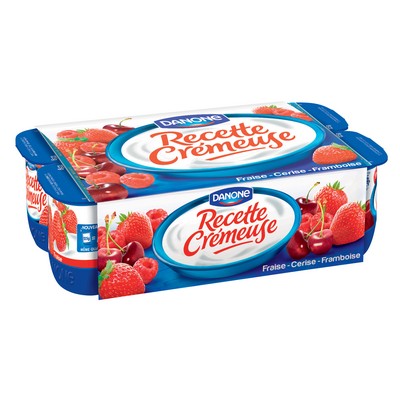 RECETTE CREMEUSE DANONE 4X