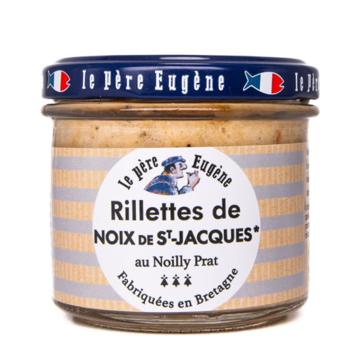 Rillettes de St-Jacques au Noilly Prat Le Père Eugène 90 gr
