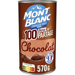 MONT BLANC CREME CHOCOLAT 570G