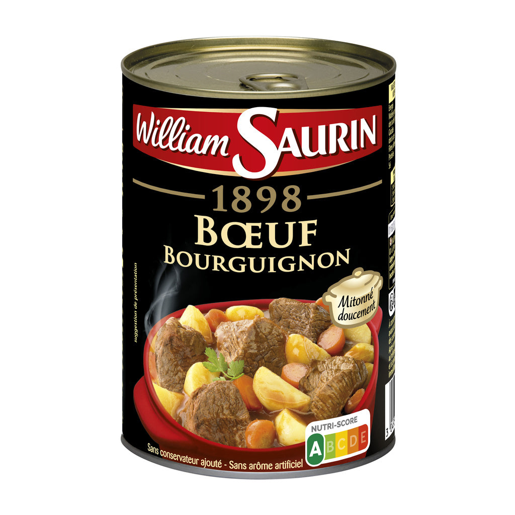 BOEUF BOURGUIGNON 400G WILLIAM SAURIN