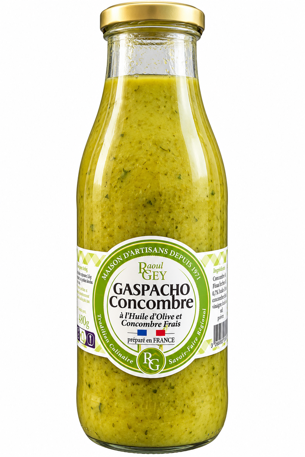Gaspacho Concombre 50cl - RAOUL GEY