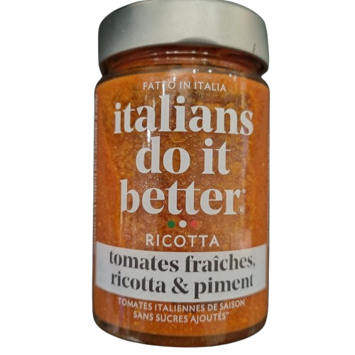IDIB RICOTTA tomates fraiches ricotta & piment 190g