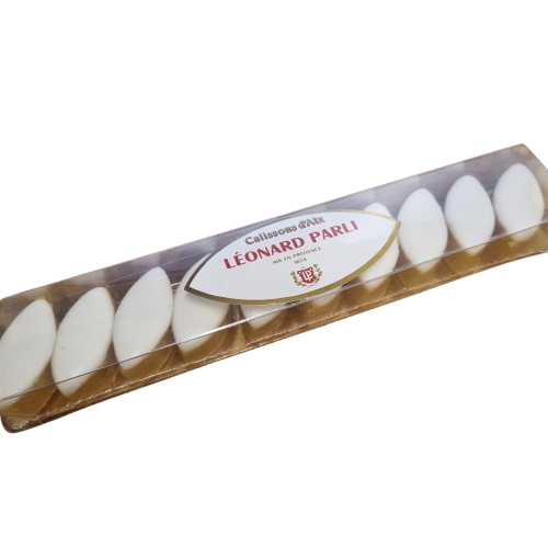 Réglette Mini Calissons blancs - 65g - 10 pces LÉONARD PARLI