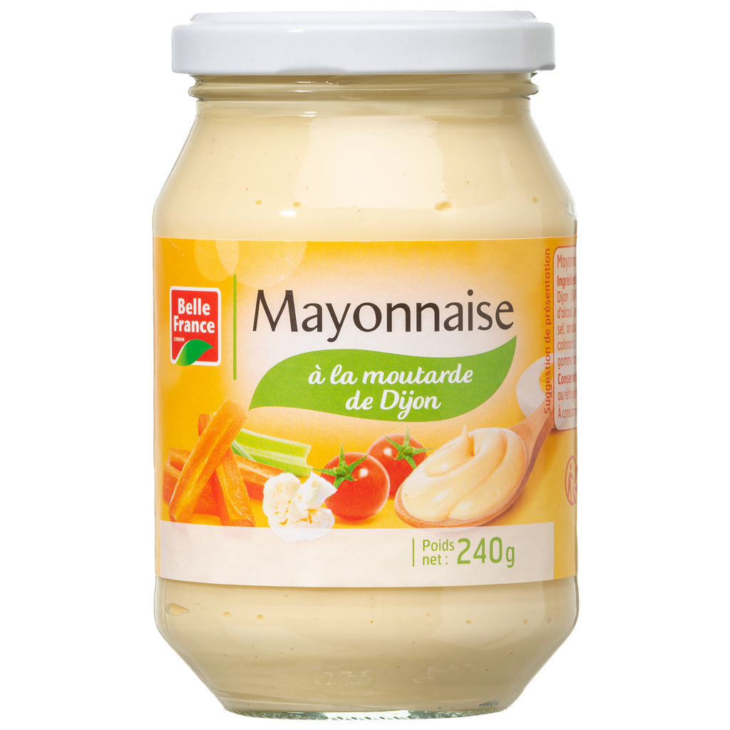 MAYONNAISE À LA MOUTARDE DE DIJON 235G BF