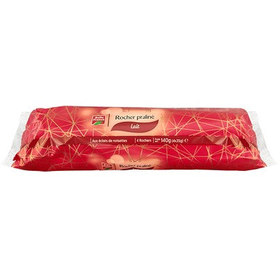ROCHER PRALINÉ CHOCOLAT AU LAIT 4X35G BF