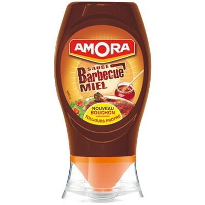 Sauce Barbecue Miel -282g- AMORA  