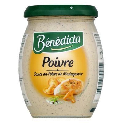 SAUCE POIVRE 260G BENEDICTA