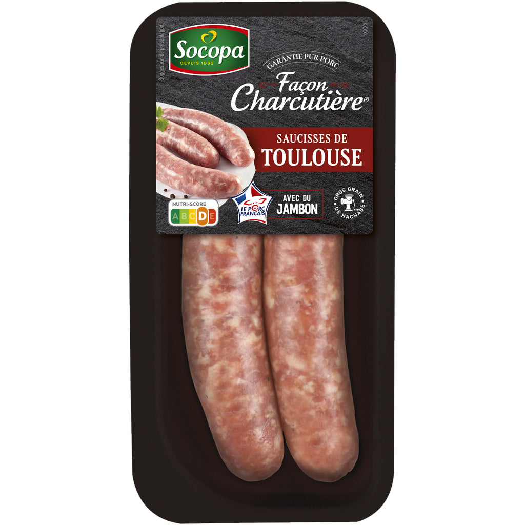 TOULOUSE SAUCISSES x2 200G
