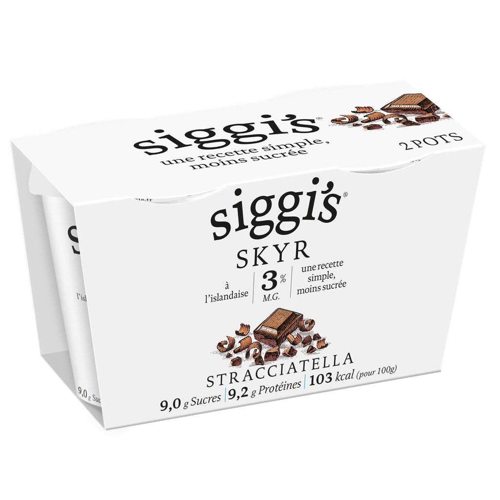 Skyr Stracciatella x 2 SIGGI'S
