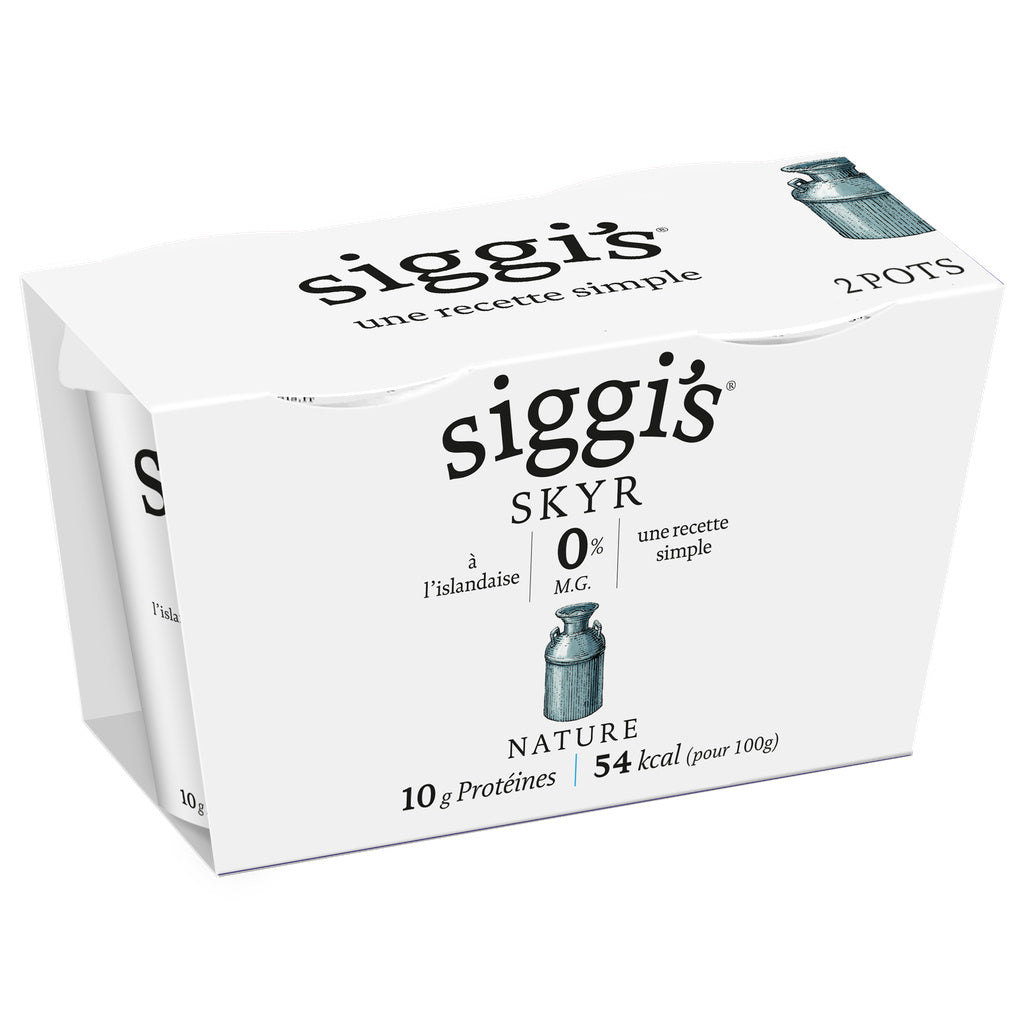 YAOURT SKYR NATURE X2 SIGGI'S