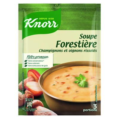 SOUPE FORESTIÈRE 3 PORTIONS