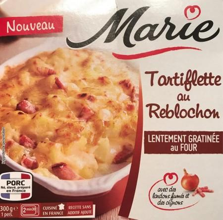 TARTIFLETTE AU REBLOCHON MARIE