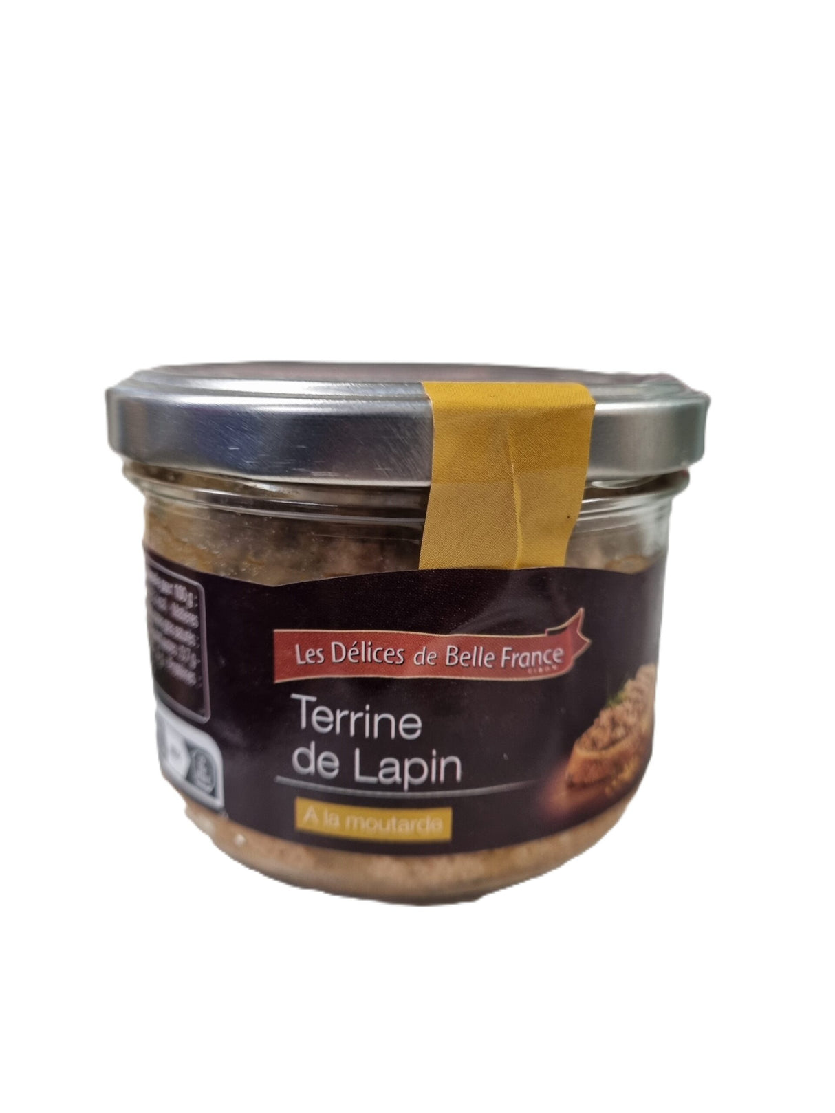 TERRINE DE LAPIN MOUTARDE 180G