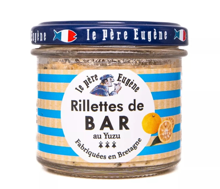 Rillettes de bar Yuzu Le Père Eugène 90 gr